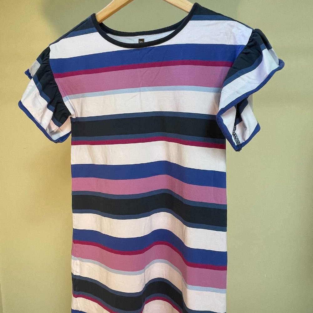 Tea Collection, Dress, Flutter Sleeve, Girls Size 12